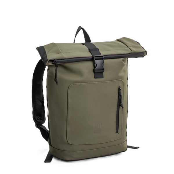 Escape vandafvisende  rygsæk 17", 1601115-Grøn