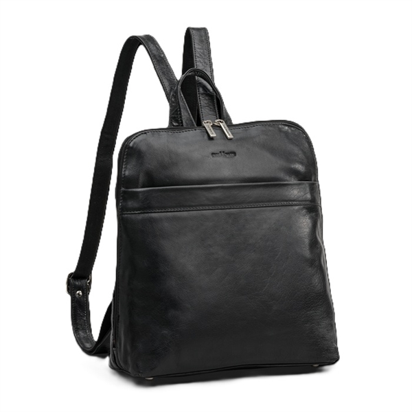 The Monte skind rygsæk, 6053134-Sort