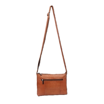 The Monte skind skuldertaske, 6053260-Whisky