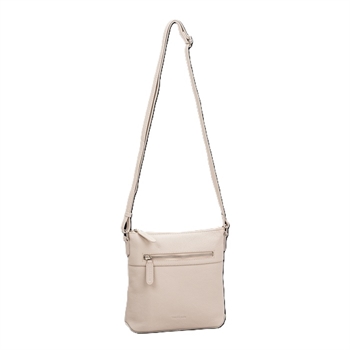 The Monte skind skuldertaske, 6059257-Beige