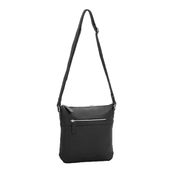 The Monte skind skuldertaske, 6059258-Sort