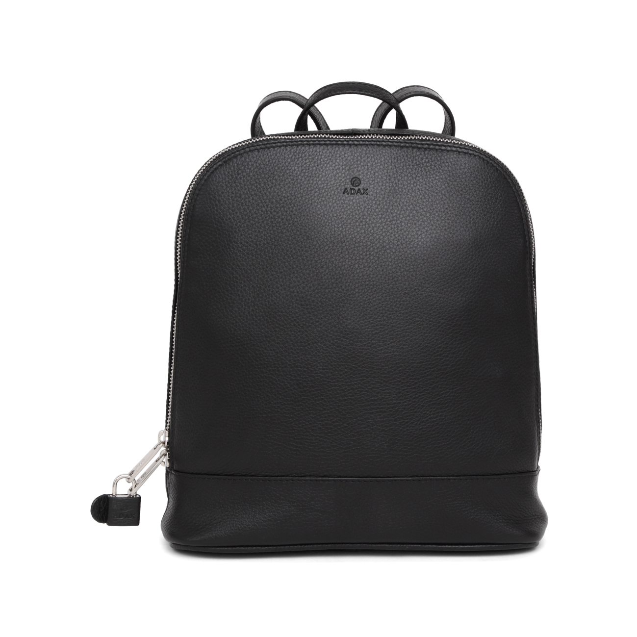 model 230292-sort skind kombi taske/rygsæk , Sille
